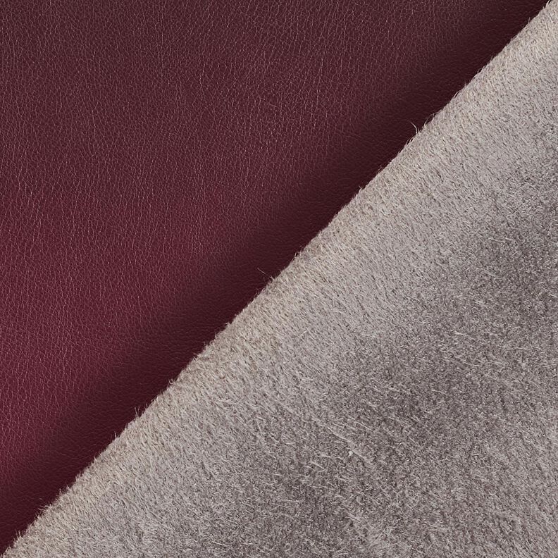 Imitatieleer Kleurverloop | Katia Fabrics – zwart/bordeauxrood, image number 4
