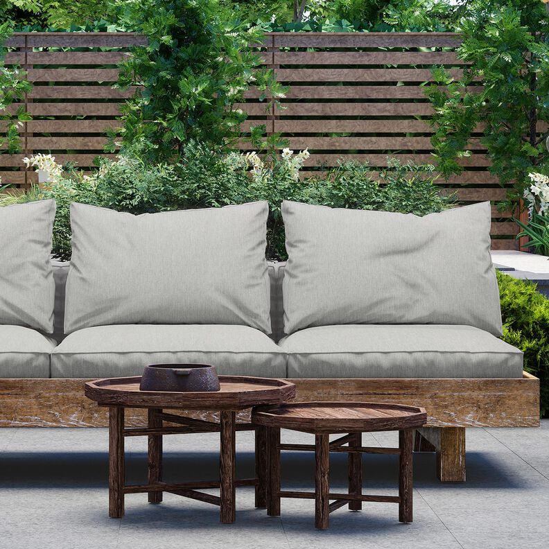 Outdoorstof Canvas Mix 320 cm – lichtgrijs, image number 5