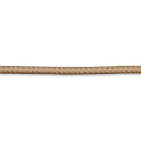 Gummikoord [Ø 3 mm] – beige, 