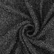 Carnavalstof tricot lametta – zwart,  thumbnail number 1