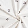 GOTS Katoenjersey schattige wasberen Digitaal printen – ivoor,  thumbnail number 3
