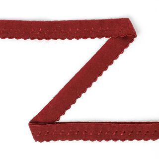 Elastische kanten boordband 12 – bordeauxrood, 