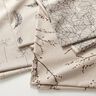 Decostof Half panama Fijne bladeren – natuur/zwart,  thumbnail number 8