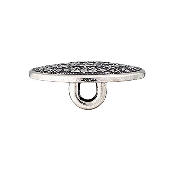 Metalen knopenset met ketting - zilver metalen, image number 2