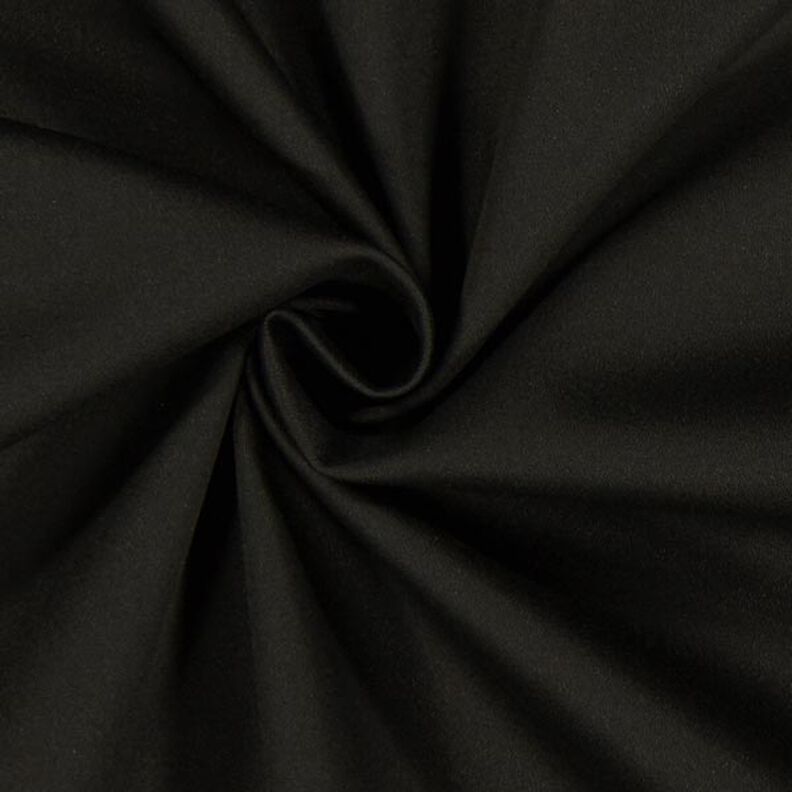 Katoensatijn stretch – zwart,  image number 2