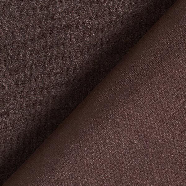 Romanietjersey velours optiek – chocolade,  image number 3