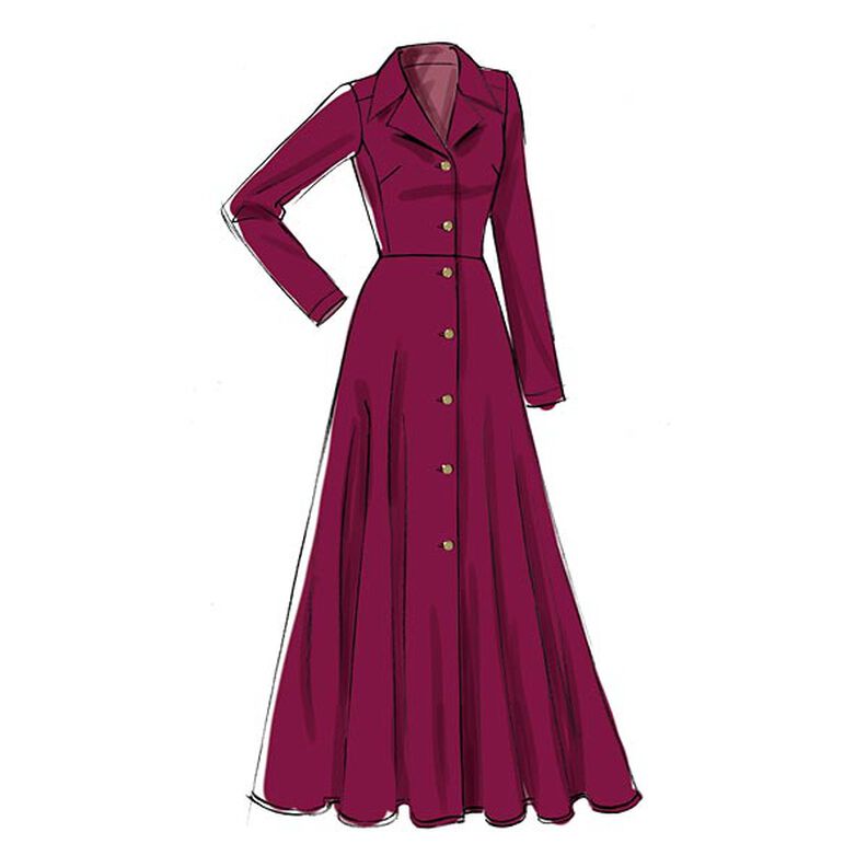 Jurk, Vogue 9345 | 32 - 40,  image number 5