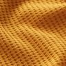 Katoenen wafel jersey effen – currygeel,  thumbnail number 2