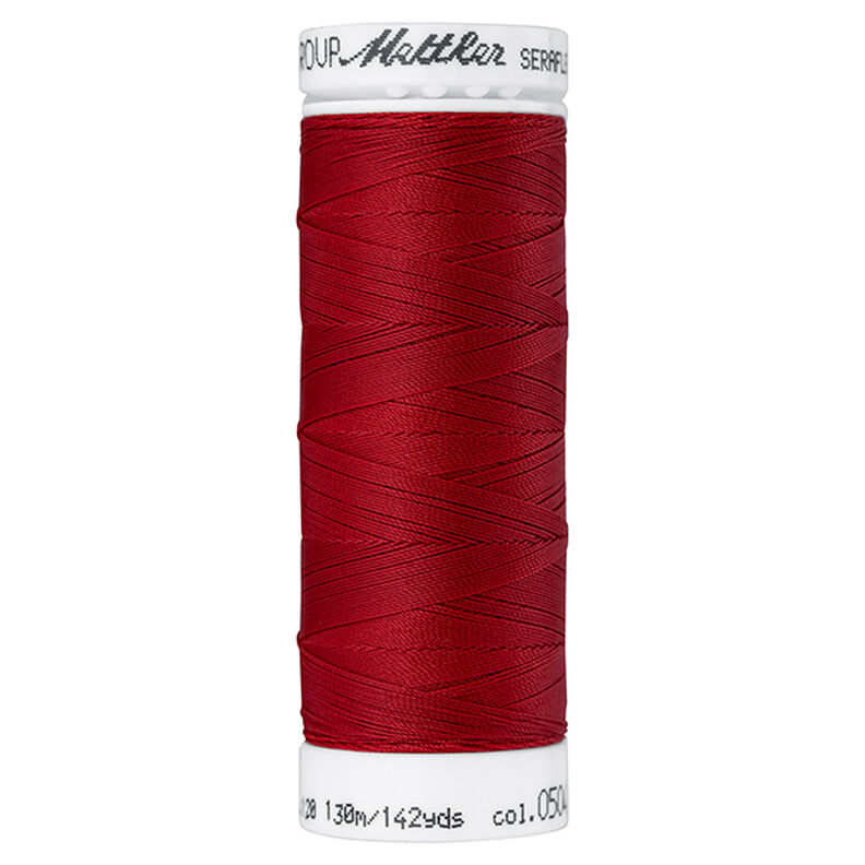 Seraflex naaigaren voor elastische naden (0504) | 130 m | Mettler – karmijnrood,  image number 1