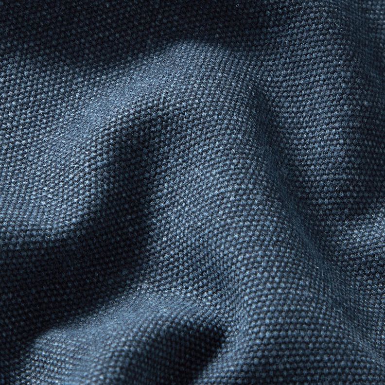 Decostof Canvas gewaxt – marineblauw, image number 2