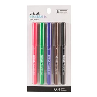 Cricut Infusible Ink-pennen Basic [0,4 mm|5 Stuk], 