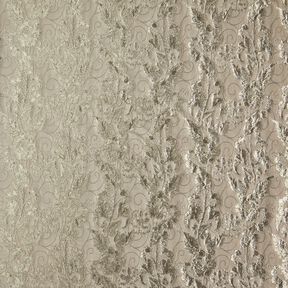Kledingsjacquard Brokaat Bloemen – taupe, 