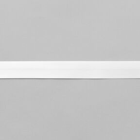 Biasband Satijn [20 mm] – wit, 