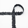 Elastisch paillettenband [20 mm] – zwart,  thumbnail number 1