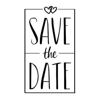 Stempels „Save the Date“ | Rayher, 