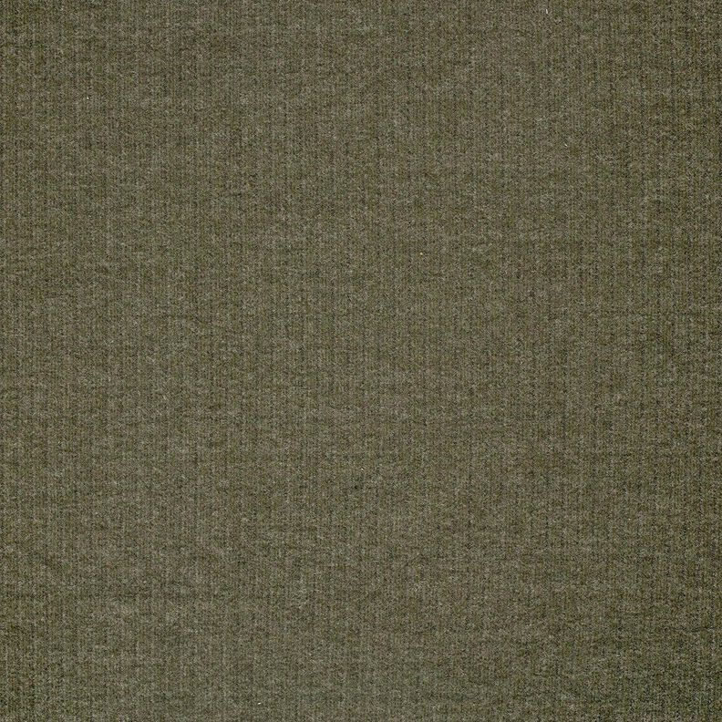 Superzachte ribgebreid effen – donkergrenen, image number 1