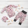 Katoenjersey Retrorolschaatsen – roos,  thumbnail number 6