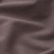 Licht katoenen sweatstof effen – donkerbruin,  thumbnail number 4