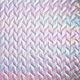 Doorgestikte stof Diagonaal patroon, iriserend – pastellila,  thumbnail number 8