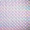 Doorgestikte stof Diagonaal patroon, iriserend – pastellila,  thumbnail number 8