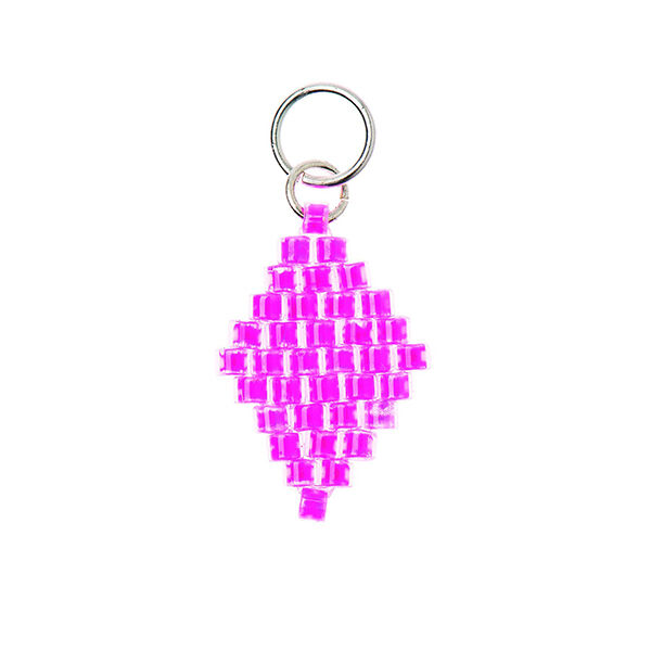 Hanger Brick Stitch Ruit [10 mm  x 15 mm] | Rico Design – pink,  image number 1