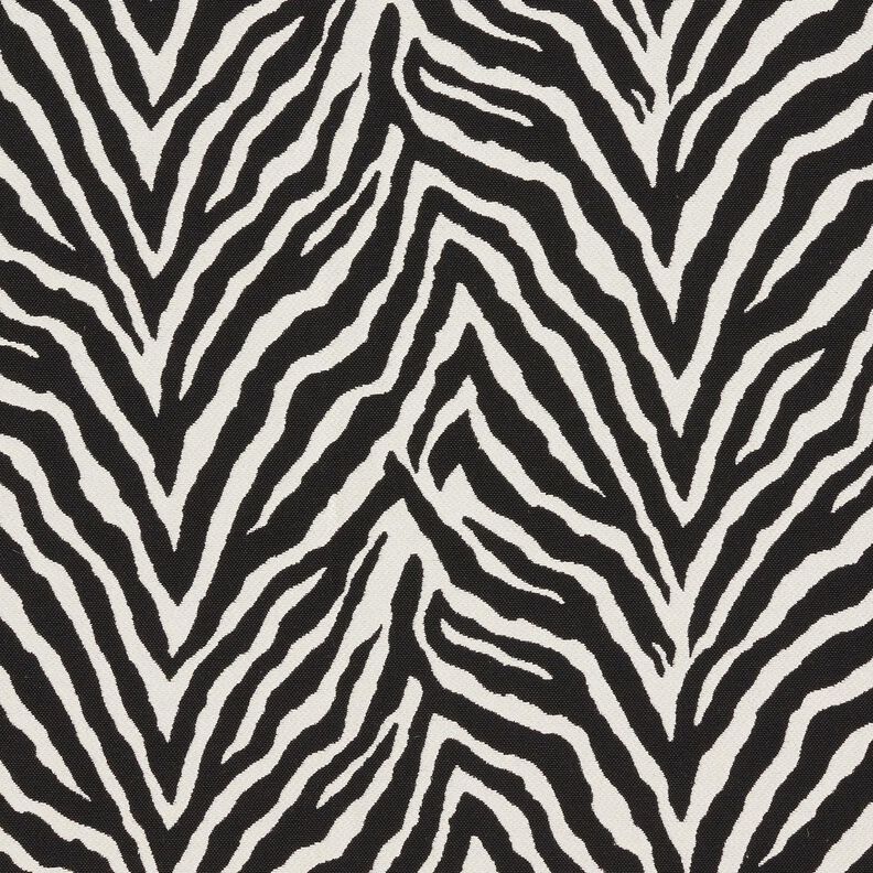 Decostof Jacquard Zebra – ivoor/zwart,  image number 1