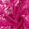 Boucle kanten bloemen – intens roze,  thumbnail number 3