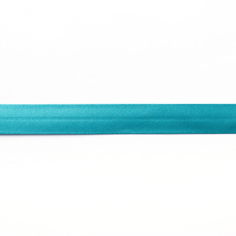 Biasband Satijn [20 mm] – aquablauw,  image number 1