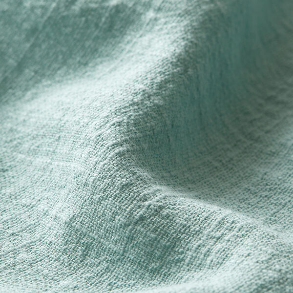 Katoenen stof Linnen look – mintgroen, image number 2