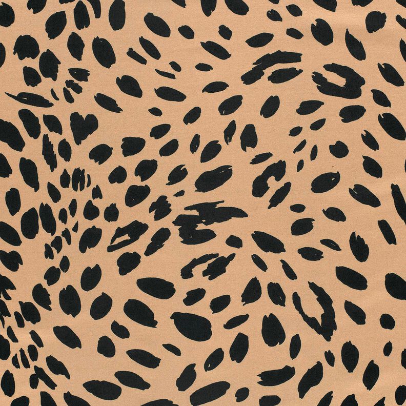 Romaniet jersey Luipaardprint – mocca/zwart, image number 1