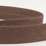 Biasband Polycotton [20 mm] – donkerbruin,  thumbnail number 2