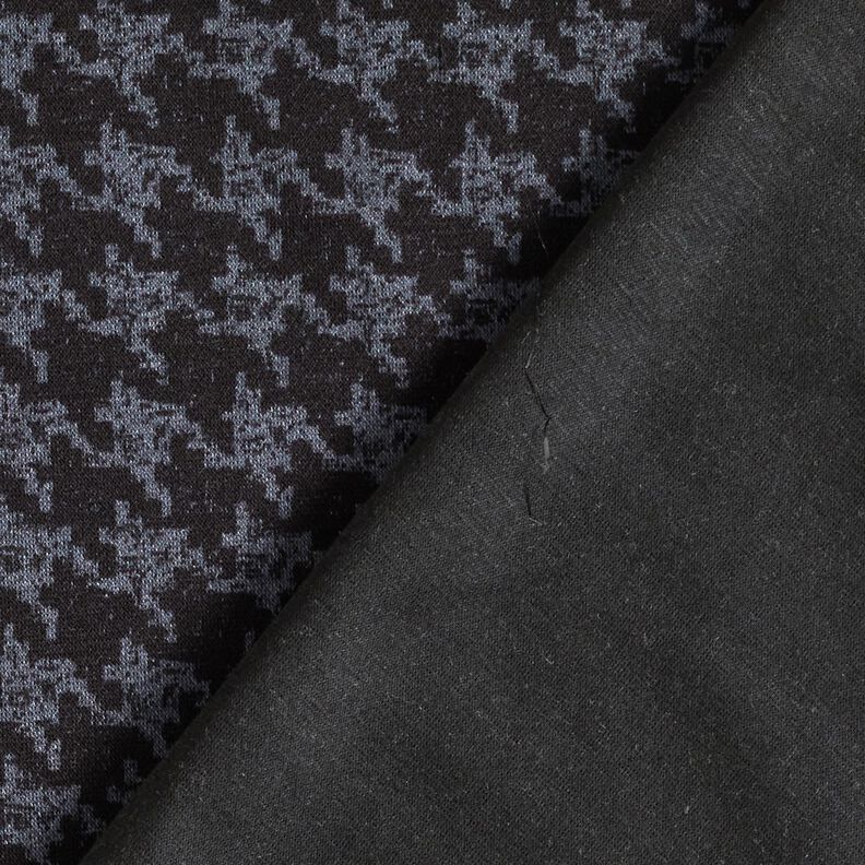 Viscosejersey – jeansblauw/zwart, image number 4