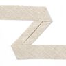 Schuine band linnen [20 mm] - beige,  thumbnail number 1