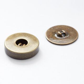 Magnetische knoop [  Ø18 mm ] – oud goud metalen, 