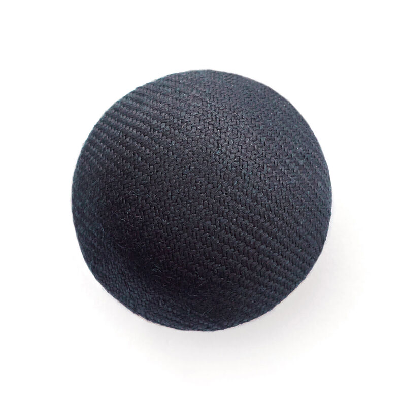 Beklede bolvormige knoop gloss – marineblauw,  image number 1