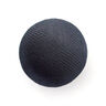 Beklede bolvormige knoop gloss – marineblauw,  thumbnail number 1