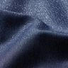Chambray fijne glitterstrepen – marineblauw,  thumbnail number 2