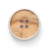 Houten knoop 4-gats – beige/grijs,  thumbnail number 1