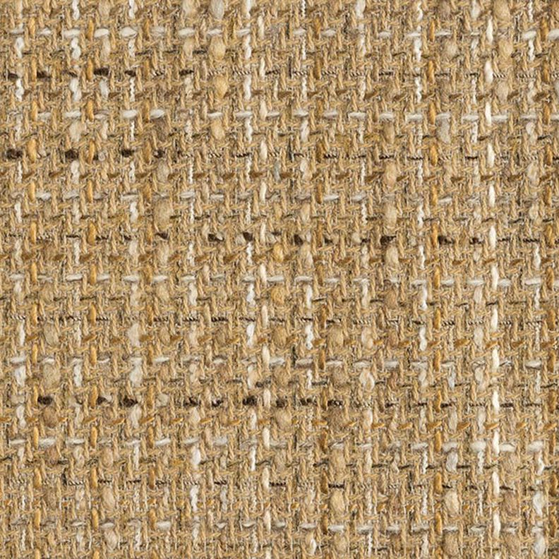Mantelstof scheerwolmix melange – donkerbeige,  image number 1
