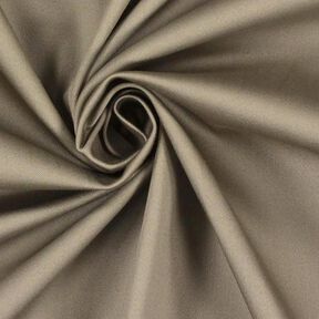 Katoensatijn stretch – donkerbeige, 