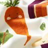 French Terry sommersweat Vrolijke groenten – ivoor,  thumbnail number 2