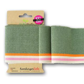 GOTS Biologische boordstof CUFF ME COLLEGE [140 cm | 7,5 cm] | Albstoffe | Hamburger Liebe, 