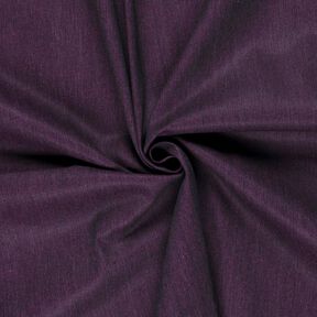Denim katoenmix melange – aubergine, 