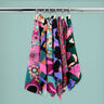 LENZING™ ECOVERO™ viscosestof Amira Floral | Nerida Hansen – donkergroen/lila,  thumbnail number 5