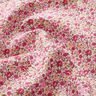 Katoenpopeline Millefleurs – wit/roze,  thumbnail number 2