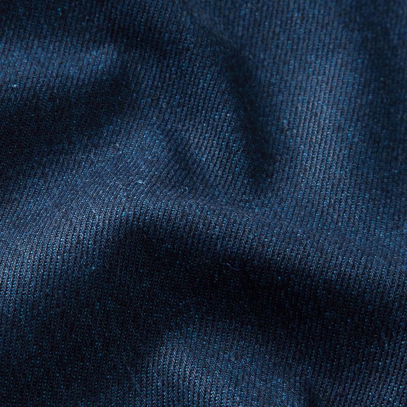 Denim katoenmix melange – oceaanblauw,  image number 2