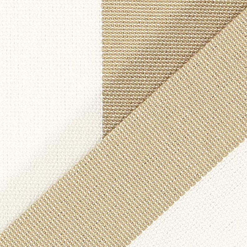 Luifelstof strepen Toldo – wit/beige,  image number 3
