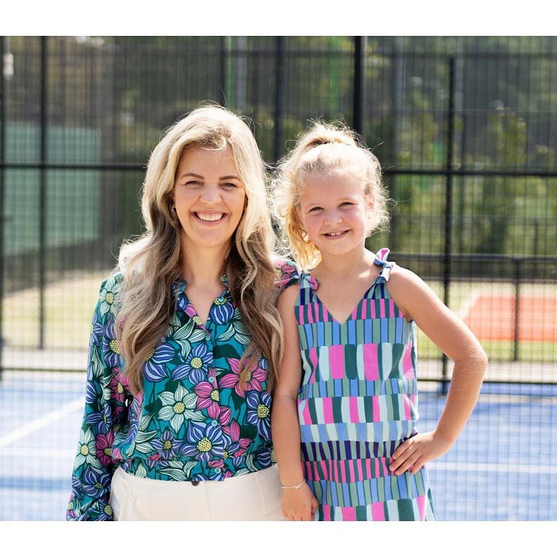 Katoen-viscosemix wilde strepen | Poppy Fabrics &ndash; riet/pink,  image number 5