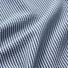 Katoenjersey Seersucker Fijne strepen – jeansblauw/wit,  thumbnail number 2