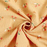 Mousseline/dubbel gehaakte stoffen Kersen – oud goud/karamel,  thumbnail number 3